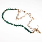 Ketting + Buffelkop Hanger Dames Stalen Goudkleur -Schakel, Overige materialen, Verstelbaar, Birgitta-Gracht 33, 6465 EL Kerkrade, Nederland