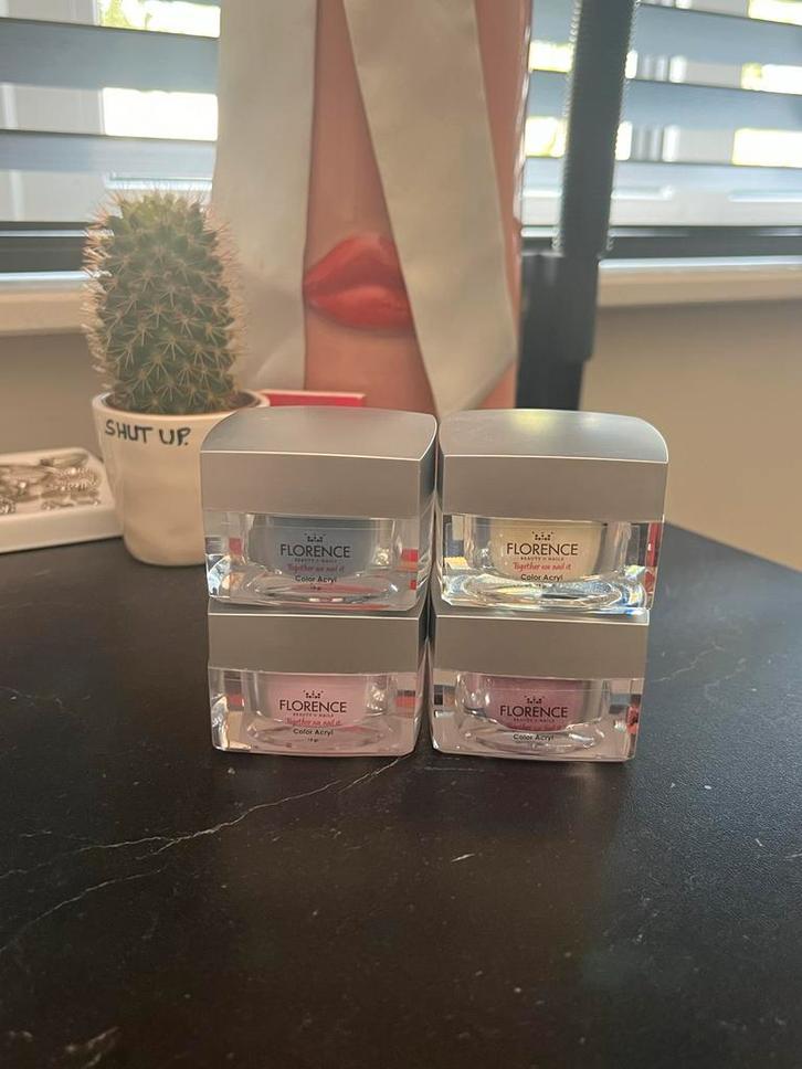 Florence Beauty & Nails Acryl Poeder Set, Sieraden, Tassen en Uiterlijk, Uiterlijk | Cosmetica en Make-up, Nieuw, Toebehoren, Handen en Nagels