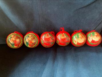 6  kerstballen van Coca Cola beschikbaar voor biedingen