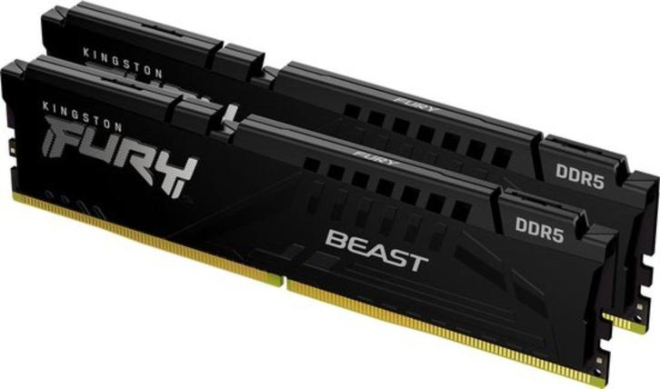 Kingston FURY Beast - DDR5 - 64GB - 5600 MHz, Computers en Software, RAM geheugen, Zo goed als nieuw, Desktop, 64 GB, DDR5, Ophalen of Verzenden