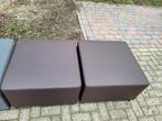 nieuwe bruin hocker, Huis en Inrichting, Minder dan 50 cm, Vierkant, Nieuw, Minder dan 50 cm