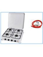 4 of 2 pits gasstel gezocht, Witgoed en Apparatuur, Kookplaten, Zo goed als nieuw, Gas, Vrijstaand, 4 kookzones