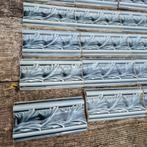 15 antieke randtegels 15.2 x 7,6 cm prachtige grijstinten, Antiek en Kunst, Ophalen of Verzenden