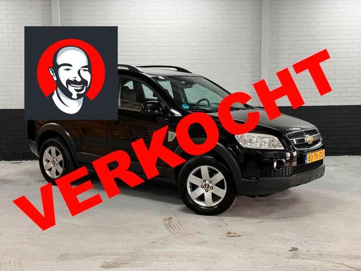 Chevrolet Captiva 2.4i Class 4WD 1e Eig! Nieuwe Distributie,, Auto's, Chevrolet, Bedrijf, Te koop, Captiva, ABS, Airbags, Airconditioning