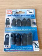 RITS REPARATIE SET ZWART, Hobby en Vrije tijd, Naaien en Fournituren, Verzenden, Zo goed als nieuw, Rits of Sluiting