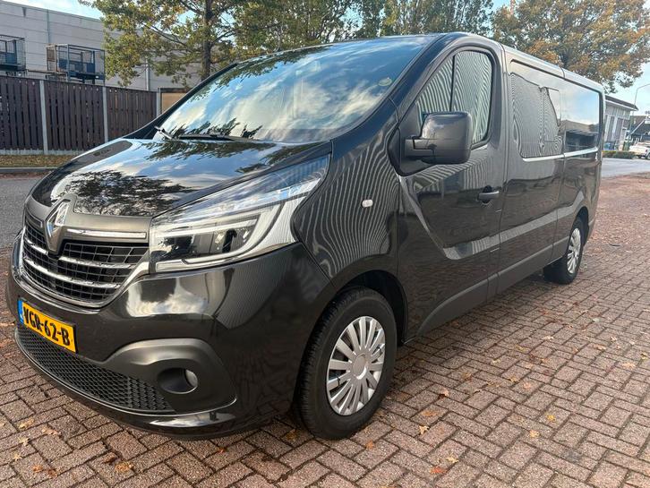 Renault Trafic/170PK/DubbelCabin/NWAPK/117600KM/Automaat/NAP, Auto's, Bestelauto's, Bedrijf, ABS, Achteruitrijcamera, Airbags