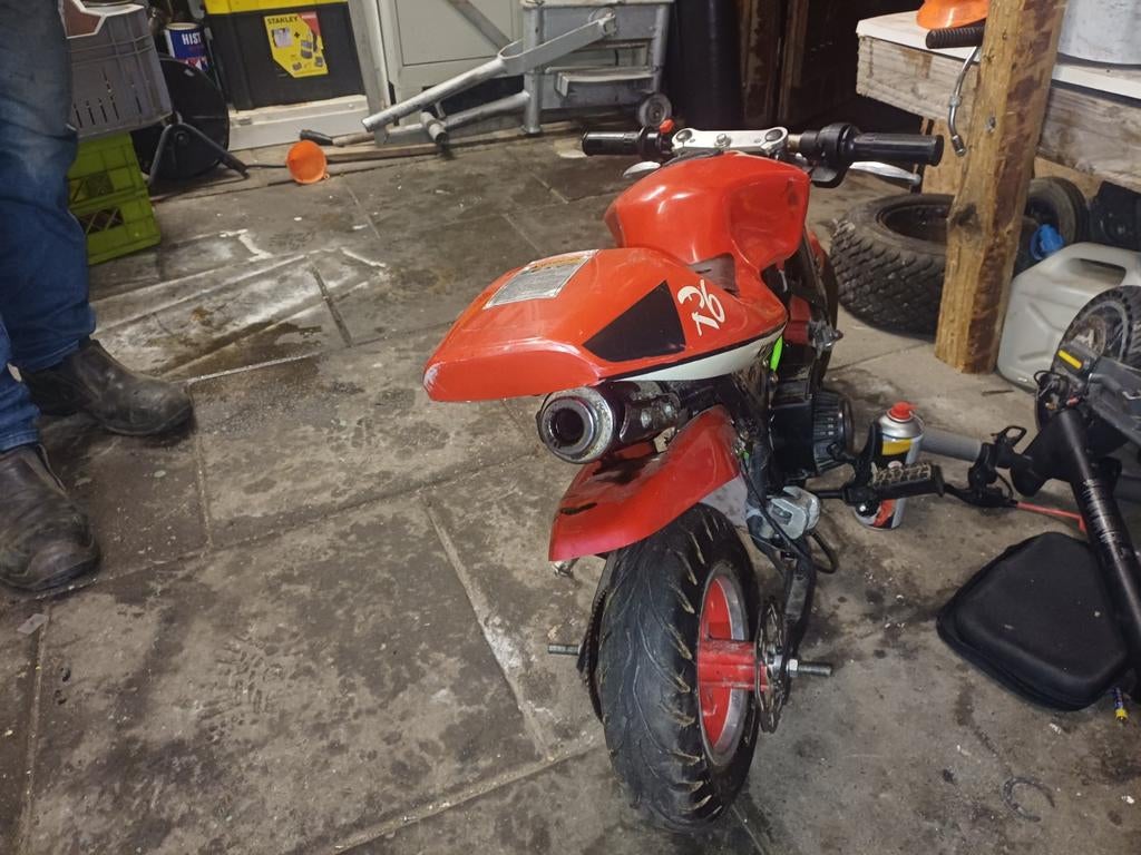 Mini Bike / Pocketbike, Fietsen en Brommers, Minibikes, Midibikes en Pitbikes, Ophalen of Verzenden, Gebruikt, Pitbike, Onbekend