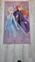 Frozen vloerkleed en Frozen canvas, Ophalen, Zo goed als nieuw, Kleed of Kussen