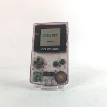 Nintendo GameBoy Color transparant || zonder batterij klepje beschikbaar voor biedingen