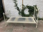 Prachtig Frans brocante bed, Kinderen en Baby's, Kinderkamer | Bedden, Ophalen, Gebruikt, 180 cm of meer, 85 tot 100 cm