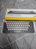 Baseus Bluetooth Keyboard Ronde Toetsen Tri-Mode, Computers en Software, Toetsenborden, Baseus, Multimediatoetsen, Nieuw, Ophalen of Verzenden