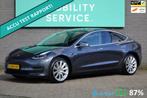 Tesla Model 3 Long Range AWD 75 kWh SOH86% Pano AutoPilot LE, Automaat, 27 €/maand, 530 km, Zilver of Grijs