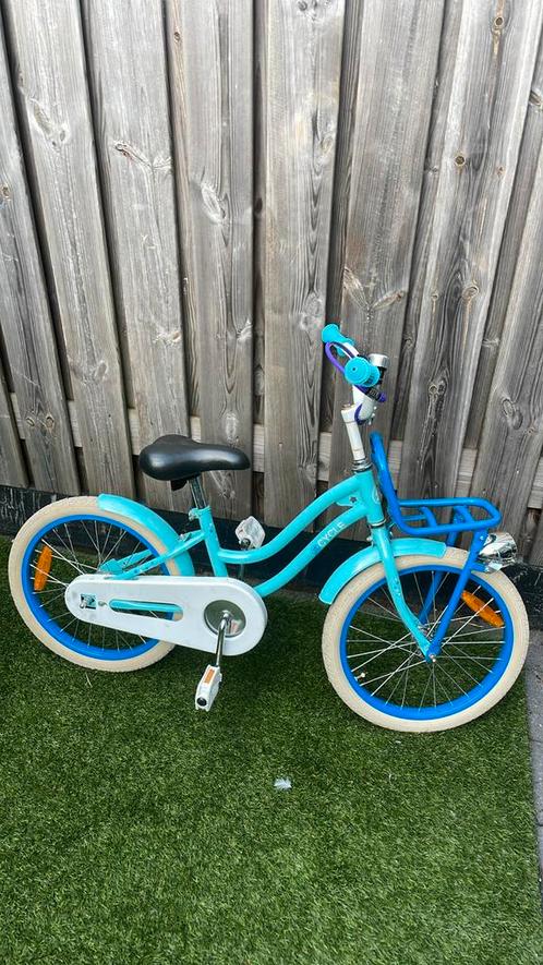 Meisjesfiets Maat 18, Fietsen en Brommers, Fietsen | Kinderfietsjes, Zo goed als nieuw, 16 tot 20 inch, Ophalen of Verzenden