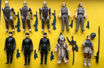 Diverse Complete Vintage Kenner Star Wars actiefiguren beschikbaar voor biedingen