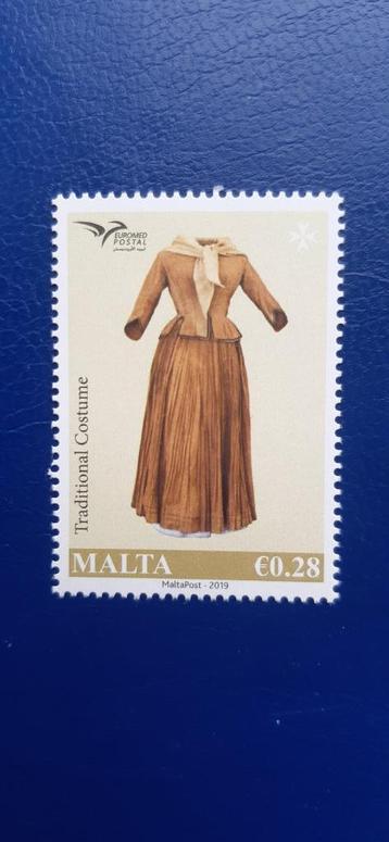 Postzegels Malta 'Traditional Costumes' 2019 beschikbaar voor biedingen