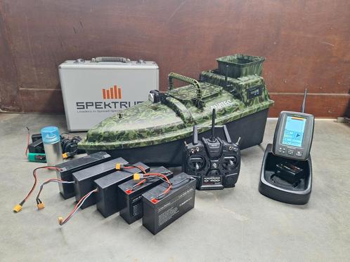 Anatec Mono S Voerboot met Toslon TF640 GPS en Dieptemeter., Watersport en Boten, Hengelsport | Karpervissen, Gebruikt, Ophalen