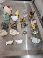 letterbakbeeldjes vogels / kippen 20 stuks, Verzamelen, Beelden en Beeldjes, Ophalen of Verzenden