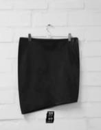 BA&SH - Mooie 100% leren rok maat 1/36 - Nieuw €360 - BASH, Zwart, Nieuw, Ophalen of Verzenden, Ba&sh