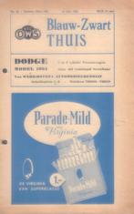 PROGRAMMA KAMPIOENSCOMPETITIE 1954 DWS v EVV Eindhoven, Verzamelen, Ophalen of Verzenden, Gebruikt, Boek of Tijdschrift