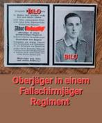 Sterbebild Oberjäger Fallschirmjäger Ysselsteyn Holland WW2, Ophalen of Verzenden, Bidprentje