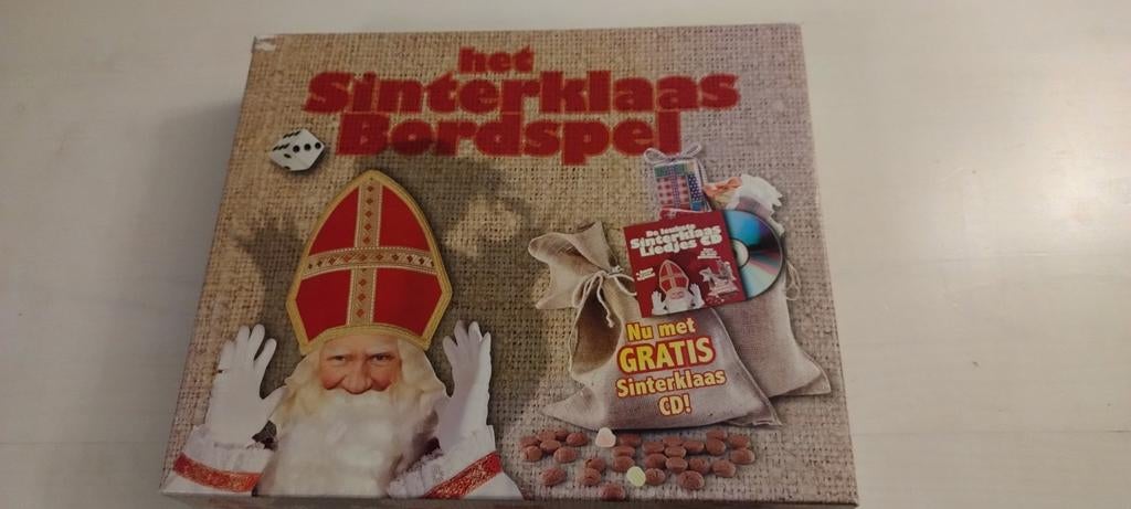 Sinterklaas Bordspel - Leuk voor de feestdagen!, Vijf spelers of meer, Ophalen of Verzenden, Gebruikt, TCS
