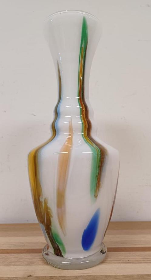 Vintage Opaline florence vintage vaas, Antiek en Kunst, Antiek | Vazen, Ophalen of Verzenden