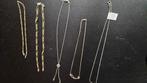 Degelijke Zilveren (92.5) ketting 56 cm lang, Ophalen of Verzenden, Zo goed als nieuw, Zilver, Zilver