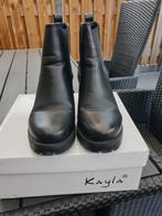 Enkel Laarzen, Zwart, Lage of Enkellaarzen, Ophalen of Verzenden, Zo goed als nieuw