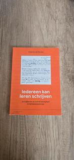 Iedereen kan leren schrijven - Suzanne van Norden, Boeken, Studieboeken en Cursussen, Ophalen of Verzenden, Gelezen, Niet van toepassing