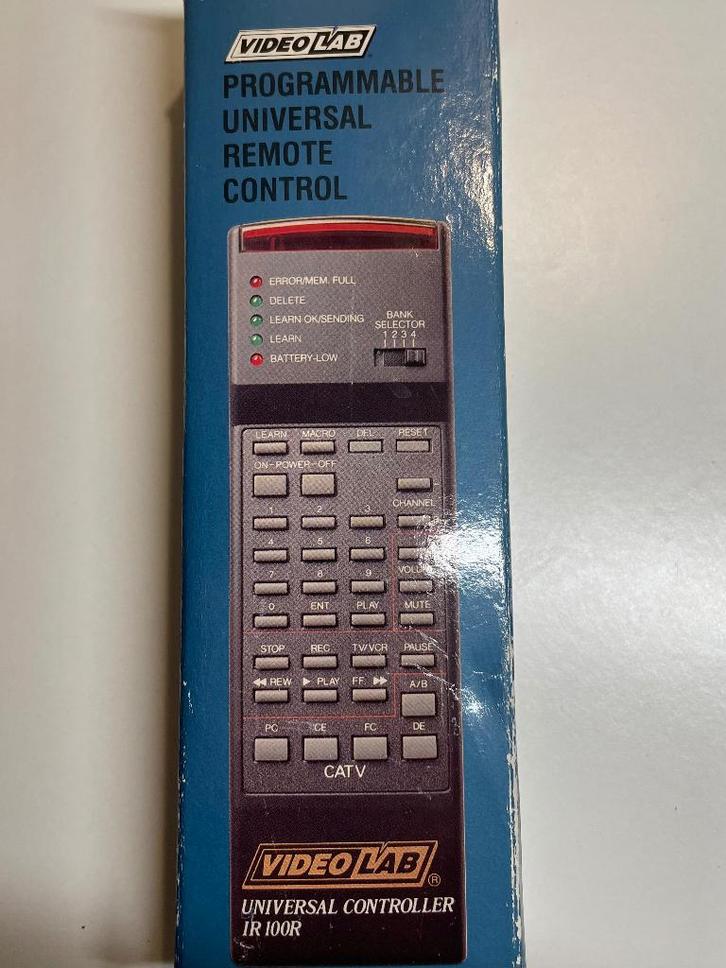 Programmeerbare Universele afstandsbediening -, Audio, Tv en Foto, Afstandsbedieningen, Zo goed als nieuw, Universeel, Tv, Ophalen of Verzenden