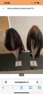 Paar verschillen pruiken haren te koop, Sieraden, Tassen en Uiterlijk, Ophalen of Verzenden, Zo goed als nieuw, Pruik of Haarverlenging