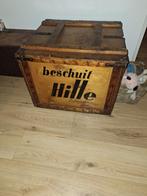 Hille beschuit kist antieke kist.  Speelgoedkist, Ophalen of Verzenden