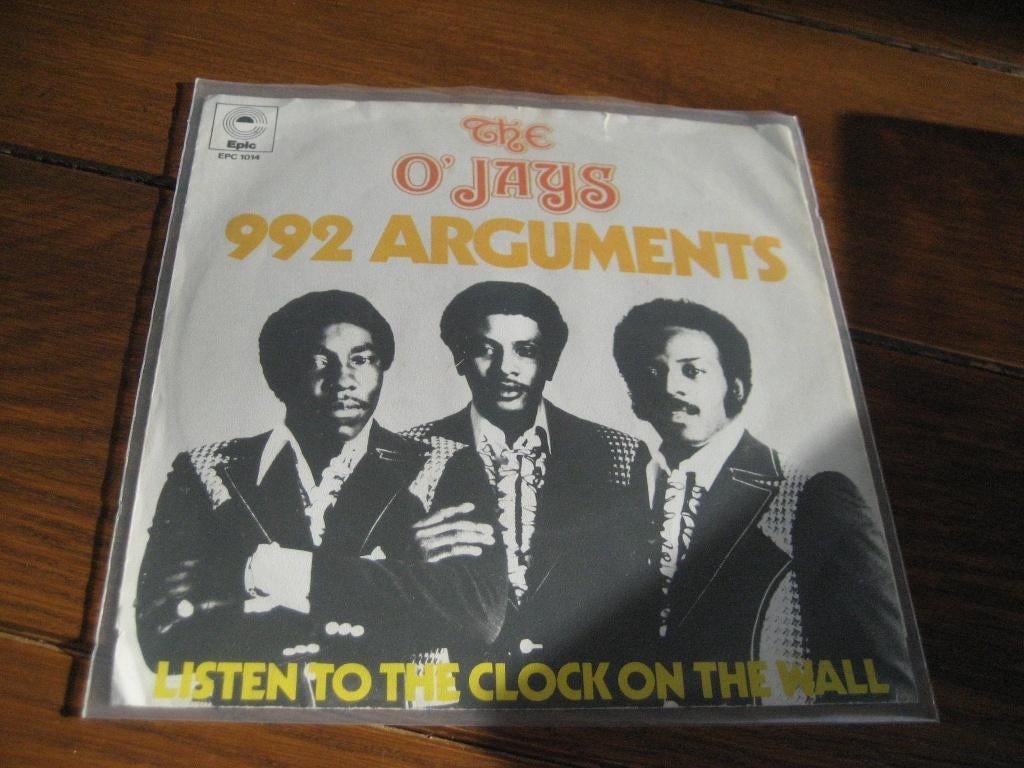70s soul o jays 992 arguments, Cd's en Dvd's, Vinyl Singles, Gebruikt, 7 inch, Single, Ophalen of Verzenden