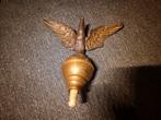 Antiek bronzen ornament met vogel, Antiek en Kunst, Antiek | Koper en Brons, Ophalen of Verzenden