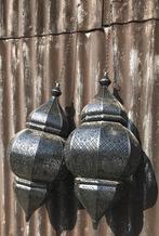 Oosters marokkaanse hanglamp filligrain lamp zwart groot xxl, Huis en Inrichting, Lampen | Hanglampen, Verburgt Vintage, 50 tot 75 cm