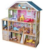 Houten poppenhuis groot 120cm hoog inclusief meubels, Ophalen of Verzenden, Gebruikt, Poppenhuis