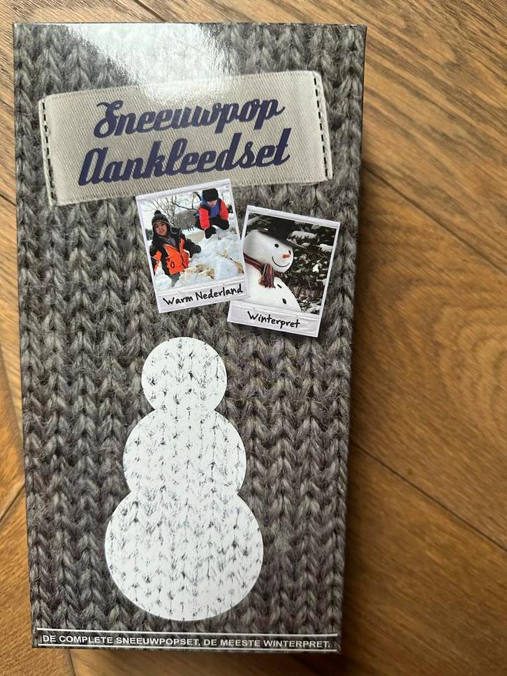 Sneuwpop Aankleedset - Complete Set, Kinderen en Baby's, Speelgoed | Educatief en Creatief, Nieuw, Knutselen, Ophalen of Verzenden
