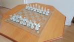Schaakspel 3 in 1 van glas, Hobby en Vrije tijd, Gezelschapsspellen | Bordspellen, Ophalen of Verzenden, Zo goed als nieuw