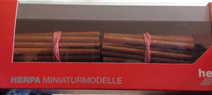 H0LK 0726 BOOMSTAMMEN LADING OF SCENERY 1/87, Hobby en Vrije tijd, Modeltreinen | H0, Nieuw, Natuur, Gelijkstroom of Wisselstroom