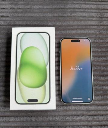 Iphone 15 256GB groen beschikbaar voor biedingen