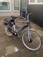 Azor Highlander Elektrische Herenfiets, Fietsen en Brommers, Elektrische fietsen, Gebruikt, 55 tot 59 cm, 30 tot 50 km per accu