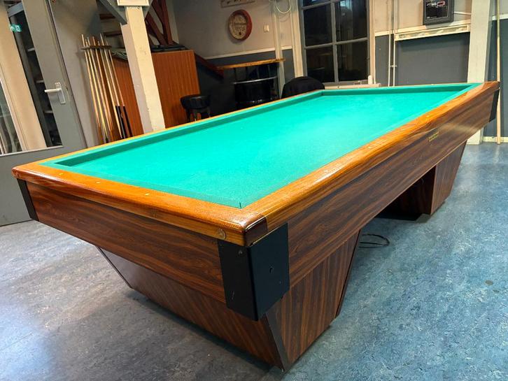 Wilhelmina Biljart 230 x 115 cm  (incl. plaatsing), Sport en Fitness, Biljarten en Poolen, Zo goed als nieuw, Biljarttafel, Ophalen
