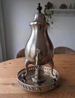 Leuke oude kraantjespot (koffie) + warmhoudplaat, Antiek en Kunst, Ophalen of Verzenden