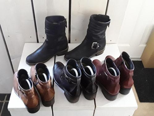 Diverse Wolky laarzen, maat 38,  leer, Kleding | Dames, Schoenen, Zo goed als nieuw, Bruin, Ophalen of Verzenden