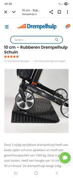 Rubberen hulp voor een drempel (drempelhulp), Ophalen