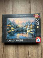 Thomas Kinkade puzzel, spirit of Christmas, Hobby en Vrije tijd, Denksport en Puzzels, Ophalen of Verzenden, 500 t/m 1500 stukjes