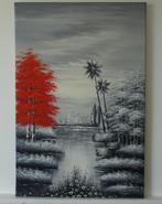 Klassiek Schilderij van de Natuur, Acrylverf op Doek, Antiek en Kunst, Kunst | Schilderijen | Klassiek, Ophalen