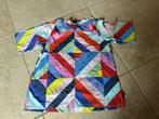 Marimekko X Uniqlo Dames Multi Geometrisch Print T-shirt Top, Verzenden, Zo goed als nieuw, Korte mouw, Nvt