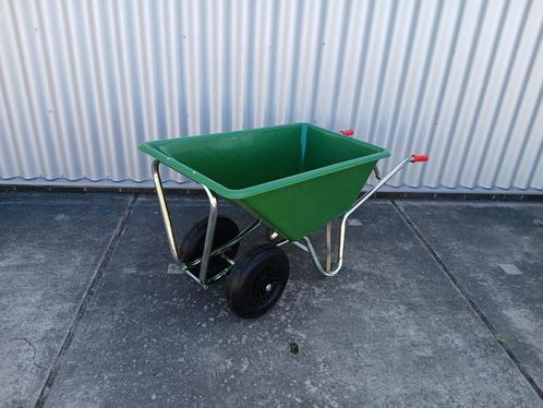 Kruiwagen Poly 160 liter 2 wieler Mest blad voer stro zand, Tuin en Terras, Kruiwagens, Nieuw, Ophalen
