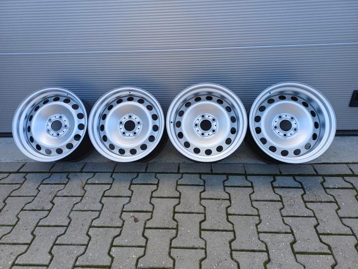 17" OLDSCHOOL "VERBREED STAAL" BMW E32 E34 E36 E46 DRIFT, Auto-onderdelen, Banden en Velgen, Velg(en), Zomerbanden, 17 inch, Gebruikt